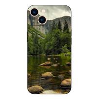 Juodas TPU dėklas Motorola Edge 20 Lite Pro 2021 S Moto E20 E30 E40 E7 4G G 5G Plus kalnų gamtovaizdis Edge 20 black