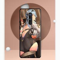 Mielas seksualus Eula žaidimų dėklas, skirtas OnePlus Nord 2 2T CE 2 Lite N100 N200 dangtelis, skirtas OnePlus 11 10 9 Pro Ace 8T 9R 10T OnePlus Nord N10 brown