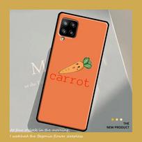 Carrot Vegetable Food Case For Samsung Galaxy A54 A34 A52 A32 A22 A12 A13 A14 A23 A33 A53 A73 A51 A71 Cover Samsung A22 4G white