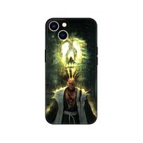 Juodas tpu dėklas Samsung galaxy M53 M13 M62 A12 A22 A32 A42 A52 A72 4g 5g A20S galinis dangtelis japoniškas anime baliklis Samsung A42 5G