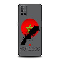 Phone Case For OnePlus 11 10 9 Pro 9T 12R 10R 9R 9RT 10T 8T 8 7 6T 7T Nord 2T CE 2 5G N200 N10 N100 Cover Morocco Flag Passport OnePlus 8T black