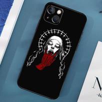 Satan Satanic Nun telefono dėklas, skirtas iPhone 15 14 Pro Max 11 13 12 Mini X XR XS Max SE 2020 7 8 Plus Cover Capa iPhone 13Pro MAX