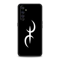 Phone Case For Realme 12 11 10 9 8 5G 7 6 GT5 GT3 GT2 Pro Plus C21 C11 C25 C35 For GT Neo 2 3 3T 5 Cover Amazigh Berber Flag Realme GT Neo 3 black