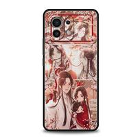 Heaven Official’s Blessing For Xiaomi Poco X4 X3 NFC F3 F4 M3 M4 Mi Note 12T 10 12 11 Ultra 11T Pro 10T Lite 9T 5G Phone Case Xiaomi Mi 11 beige