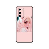 Black tpu Case For Huawei P30 Lite P30 Pro P40 Case For Huawei P40 LITE E P Smart 2020 Case Cover Anime icons huawei P Smart 2020