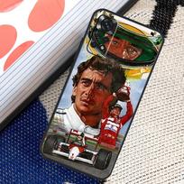 Ayrton Senna F1 Racing Case For Xiaomi Redmi Note 10 11 Pro 8 9 12 Pro 11S 10S 9S Redmi 9 10 12C 9C 10C Back Cover Redmi Note 11S gray