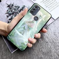 Genshin Impact Phone Case For Moto Edge 50 40 Pro Edge 40 30 Ultra Neo Fusion G Power G Stylus G Play E32 E20 E40 Moto Edge 50 Pro gray