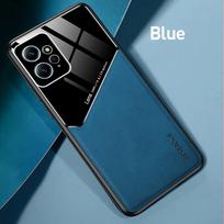 Naujas smūgiams atsparus dėklas, skirtas Xiaomi Poco F6 X6 M6 Pro 5G 4G nugaros apsauginis dangtelis Magnetinis laikiklis Coque Fundas Shell Capa Xiaomi Poco F6 mėlyna