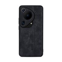 Leather Case for Huawei Pura 70 Ultra Case Ultrathin Cube Pattern Protective Cover for Huawei P60 Art Pura 70 Pro Plus Case Huawei P60Pro juoda
