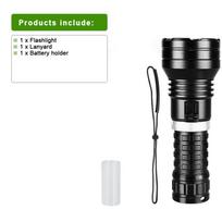 Professional Diving Torch Powerful XHP120 LED Dive Light High Lumen 200000LM Diving Lantern Scuba Diving Flashlight Amphibious Lamp A-Flashlight