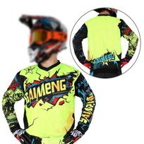 Motocross Jersey lenktynės Visureigis Dviratis MX Enduro MOTO Motociklas Flexair drabužiai Vyriški MOTO Moteriški kalnų Dirt Bike Downhill L-Jersey yellow