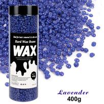 400g Depilatory Wax Beans for Hair Removal Hard Wax Pellet for Wax Warmer Hot Film Painless Waxing Beads for Wax Heater Machine black