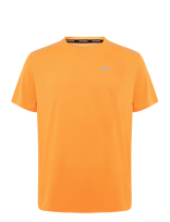 Nike - M Nk Df Uv Miler Ss - Sportiniai marškinėliai - Oranžinė