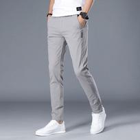 Long Pants Men'S Casual Pants Men'S Sports Loose Straight Tube Trendy Slim Fit Ice Silk Summer Style 28