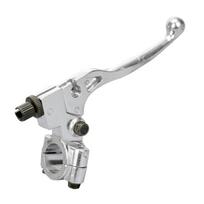 Motokroso stabdžio sankabos svirties rankena 22 mm 7/8'' Suderinama su 50-125CC ATV Pit Dirt Bike motociklams Pit Dirt Bike white