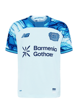 New Balance - Bayer 04 Leverkusen 26/27 Away Youth Short Sleeve Jersey - Futbolo marškinėliai - Mėlyna