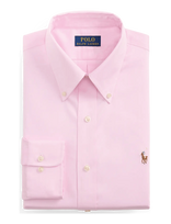 Polo Ralph Lauren - Custom Fit Pinpoint Oxford Shirt - Oksfordo marškiniai - Rožinė