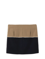 Noella - N-Mica Skirt - Trumpas sijonas - Tamsiai mėlyna