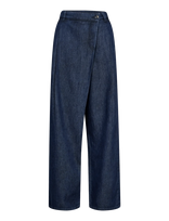 MOS MOSH - Mmtasa Floria Jeans - Platūs džinsai - Tamsiai mėlyna