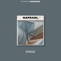 1PC NAPEARL Vienspalvė universali nėrinių kutų kraštinės užuolaidos galvutė virtuvės miegamojo svetainės lango dekoravimui W155cm x L125cm gray