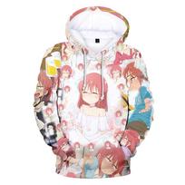 Mis Kobajašis ir jos drakonė Kanna Kamui Cosplay džemperis su gobtuvu Hip Hop grafinis džemperis Poleron Hombre gatvės apranga Harajuku drabužiai S