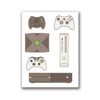 Play Station Game Poster Room Decor Wall Art Canvas Paintings for Interior Boy Man Room Decoration Picture On Loft No Frame 21*30cm No Frame