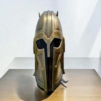 Medieval 18ga Steel with Liner & Chin Strap Cosplay, Role Play, Battle Warrior Costume Armor gray