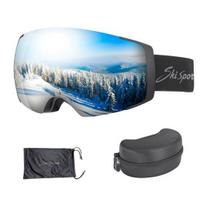Convenient Snowboard Goggles Magnetic Attraction Ultraviolet-proof Eye Protection sidabras