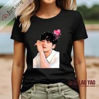 I Love My Boyfriend Cha Eun Woo marškinėliai, skirti unisex Tops trumpomis rankovėmis marškinėliai Y2k drabužiai Goth drabužiai Kpop Streetwear Harajuku L