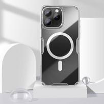 Skirtas „Iphone16 Pro Max“ telefono dėklui, oro pagalvės permatomam „Magsafe“ magnetiniam dėklui, „Apple 16“. Apple iPhone 16
