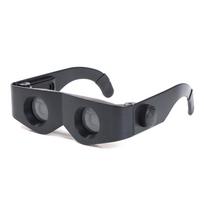 Nešiojami akiniai stiliaus teleskopas didinamasis žiūronas žvejybai žygio koncertas 15*4.5*3.5cm gray