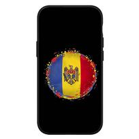 skirtas iPhone 15 14 Xiaomi Redmi Note 13 12 11 10 9 Pro Max X 8 XR Samsung Galaxy S24 S23 13C dangtelis Huawei OPPO Juoda Moldovos geltona žemėlapio vėliavėlė telefono dėklas for Huawei Y9 2019 rausvai ruda