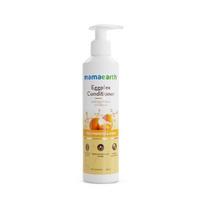 Mamaearth Eggplex kondicionierius su kiaušinių baltymu ir kolagenu stipriems ir blizgantiems plaukams visų tipų plaukams - 250 ml white