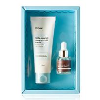 IUNIK SET Beta Glucan Edition (Cream 60ml + Serum 15ml) - Regenerująco-nawilżający zestaw do twarzy