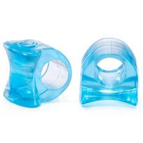 1-Pair Silicone Gel Bunion Corrector & Toe Separator - Orthotic Pain Relief mėlyna