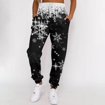 Women's Sweatpants Trendy Interior Baggy Sweatpants High Waisted Casual Trousers Jogger Pant XL juoda