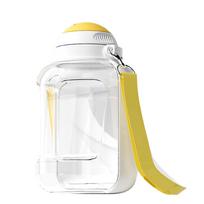 Pet Drink Bottle Water Treats Container for Walking Camping All Size Dog Portable Water Dispenser for Outdoor Activity S geltona