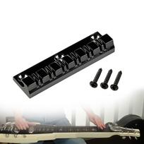 Bridge Tailpiece Guitar Repair Tool Part Accessories Instrument for 12 String black