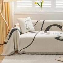 Namų stovyklavimo antklodė Gobelenas lovatiesė Nordic Home Decor Laisvalaikio sofos užvalkalas Kutas linijos antklodė Laukinė palapinės puošmena antklodė 180x130cm