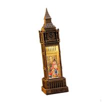 Christmas Clock Music Box Decoration Photography Props Desktop Figurine Lantern Ornament Christmas Snowman