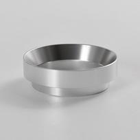 Kavos miltelių piltuvas Portafiltro virimo dubuo aliuminio dozavimo žiedas Kavos tamper Barista piltuvas 51MM balta