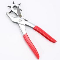 Leather Hole Punch Leather Tools Multifunctional Ordinary Carbon Steel Belt Puncher Punching Tool Belt Hole Puncher Crafts Tool white