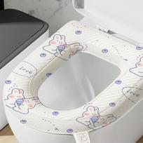 Four Seasons universalus EVA vandeniui atsparus tualeto sėdynės padėklas Cartoon Print Mat Cover tualeto sėdynė