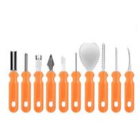 Halloween Pumpkins Carving Knife Set, Stainless Steel Sculpting Tool Carving Knife For Halloween Decoration Pumpkins Lamp One Size oranžinė