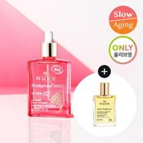Nuxe Prodigy Boost Glow Boosting Serum 30ml special (+ 30ml dry oil included) pink