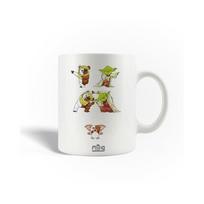Mug - Maniacase - Yoda - Ceramic - White - Dishwasher safe balta