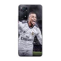 Coque Maniacase pour Xiaomi Redmi Note 11 Pro 4g Kylian Mbappe Real Madrid Goal juoda