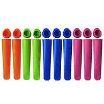 10x Moule de sucette glacée Silicone Réutilisable Glace Amusant Gelé