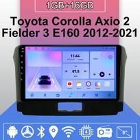 Car Radio Android Auto Carplay For Toyota Corolla Axio 2 Fielder 3 2012-2021 Multimedia Player Head Unit Stereo GPS Navigation BT WIFI 1+16GB 1+16GB