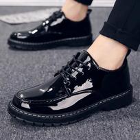 Fashion Men's Leather Shoes Office Fashion 2024 Male Casual Shoe Elegant Common Designer Trend In Promotion 2024 New Arrivals New 38